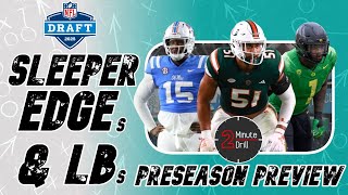 Top Sleeper EDGEs amp LBs to Watch For in the 2025 NFL Draft  Jordan Burch Jared Ivey and More [upl. by Yedrahs752]