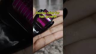 Derma roller for hair growth dermaroller hair YoutubeShorts Ytshorts [upl. by Idnyl126]