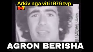 Agron Berisha  Arkiv 1976 nga TVP [upl. by Babara]