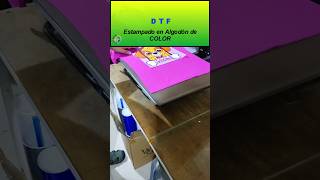 DTF sobre algodón de COLORES [upl. by Vetter]