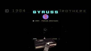 Gyruss Machine Type ColecoVision [upl. by Ardnwahs]