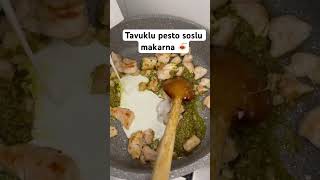 Makarna keyfi 🍝 makarna yemek pestolumakarna tavuklupestolumakarna [upl. by Raimondo330]