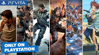 Top 30 PS Vita Exclusive Games  Games Still Exclusive to Playstation Vita Until 2024 [upl. by Egnalos]