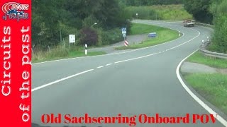 Sachsenring Onboard POV  A lap at the old street circuit Onboard POV [upl. by Inasah733]