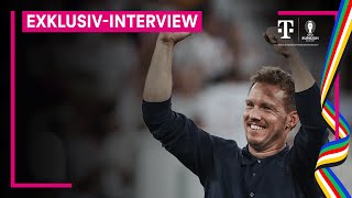 Julian Nagelsmann im ExklusivInterview vor dem Viertelfinale I UEFA EURO 2024 I MAGENTA TV [upl. by Nosnah]