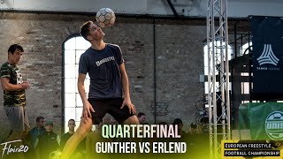 Erlend v Gunther  QuarterFinal  EFFC 2018 [upl. by Pentheas382]