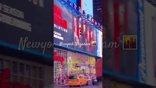 Newyork Nagaram 💕❤️ newyorknagaramsong surya telugusongs newyork timessquare [upl. by Ashil786]