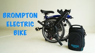 Brompton C Line Electric Bike [upl. by Attalanta159]