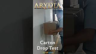 Arydia Carton Drop Test [upl. by Aruon610]