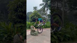 Ellam oru bhagyam😂 kiddies scoop shorts cycle mom [upl. by Rellim413]