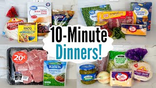 10 MINUTE DINNERS  5 Tasty amp QUICK Recipes  Best Home Cooked Meals Made EASY  Julia Pacheco [upl. by Atina890]