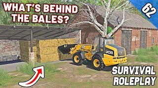 WHATS HIDING BEHIND THE BALES  Survival Roleplay S3  Episode 62 [upl. by Faunia]