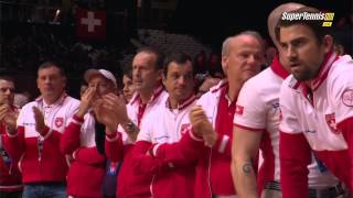 davis cup final 2014 france v suisse [upl. by Bigod315]