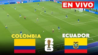 🔴EN VIVO Colombia vs Ecuador Eliminatorias Mundial CONMEBOL 2026 Partido Completo [upl. by Liahkim]