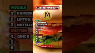 MALBOUFFE quizz nourriture [upl. by Nitsreik]