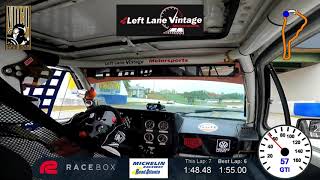 VDCA Veterans Historics 2024  MK1 Rabbit GTI On Board Enduro Race  Driver Nick Lane [upl. by Rehpotsirc]