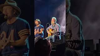 Eddie Vedder and Glen Hansard quotSong of Good Hopequot theohanafest 2024 [upl. by Anilet]