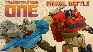 Transformers One  Final Battle  Stop motion [upl. by Nedrud]