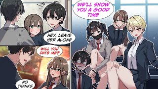 Manga Dub As soon as I rejected the pretty girl every girl in school came onto me RomCom [upl. by Ecinahs]