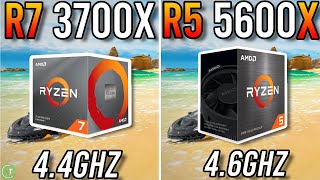 R7 3700X vs R5 5600X  RTX 4070  Tested in 2024 [upl. by Elazaro645]