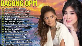 Moira Dela Torre MorissetteYeng Constantin🎶🎶 Bagong OPM Wish 1075 Playlist 2024 [upl. by Fusuy456]