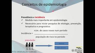 Aula prevalência e incidência risco relativo e absoluto completa [upl. by Marnia]