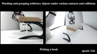 Underactuated Gripper Adaptive to Environmental Constraints 2 [upl. by Zachar]