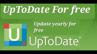 How To get UpToDate 2024 for free from application to final Login a step by step guide [upl. by Templer]