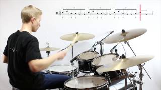 Daily Chops 12 – Rock Drum Fill no 2 [upl. by Karlis620]