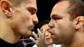 Mirko Crocop vs Wanderlei Silva staredown [upl. by Leiru]