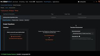 Modify DataRobot Blueprints with Custom Code  Insert a Custom Preprocessing Task [upl. by Chavey]