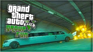 GTA 5 Funny Moments EXPLOSIONS With KSI Zerkaa Wroetoshaw TBJZL amp Vikkstar [upl. by Eadith311]