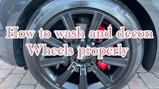 How to Wash coated wheels properly [upl. by Attegroeg]