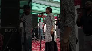 Hassan manak Simran khan live stage makhu city 2023 [upl. by Nimesay]