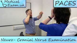 Neurology  Cranial Nerves Examination Routine  PACES Teaching [upl. by Nottap]