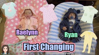 Reborn Twins Raelynn and Ryans First Changing  Kelli Maple [upl. by Oilime]