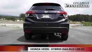 HONDA VEZEL RU3 HKS LEGAMAX Premium [upl. by Yehc119]