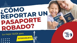 PASAPORTE ROBADO CÓMO y DÓNDE lo reporto 🛃 [upl. by Nivat]