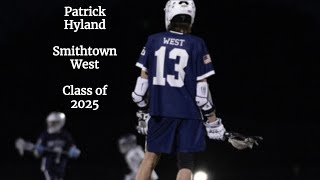 Patrick Hyland Class of 2025 Spring 24 HS Lacrosse Highlights [upl. by Trill886]