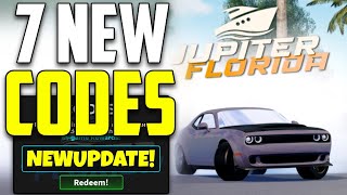 NEW ALL WORKING CODES FOR JUPITER FLORIDA IN 2024 ROBLOX JUPITER FLORIDA CODES [upl. by Cutty971]