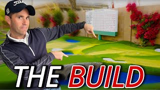 BUILDING my HOME Putting Green  Sunday Morning Golf Show [upl. by Nannerb]