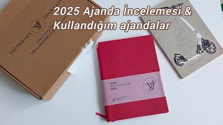 2025 AJANDA  Victorias Journals Ajanda Kutu Açılımı Haftalık Ajanda Tavsiyeleri Matt Notebook [upl. by Adnwahsar335]