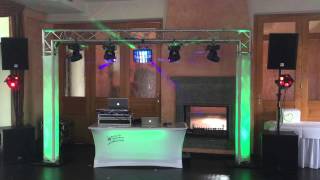 Hochzeit 2015 Hambach bei Düren Burg Obbendorf Aufbau Licht und Tontechnik wwwPartyDJMichaelde [upl. by Ylecara174]