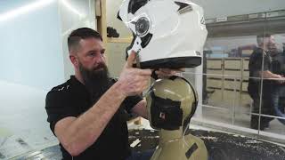 CRASH Motorcycle Helmet Comfort Testing [upl. by Dahs]