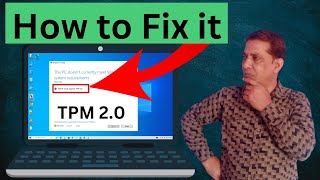 How to Fix The PC Must Support TPM 20 This PC Cant Run Windows 11 [upl. by Aicac472]