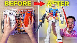 MENCOBA MERAKIT GUNPLA TERBESAR YANG PERNAH DIBUAT BANDAI [upl. by Kore789]