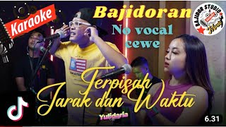 karaoke  terpisah jarak dan waktu  tanpa vocal cewe [upl. by Yaral]