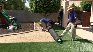 How To Install Synthetic Turf [upl. by Pegma972]