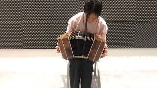 Classic Invention no 4 BWV 775  JS Bach Bandoneon 반도네온 [upl. by Jonny938]