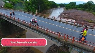 Ultima Hora Colapsa puente Chalatenango 1ra entrega El salvador [upl. by Ong]